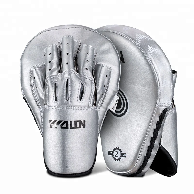 Customize Logo Training Durable Leather Boxing Focus Mitts