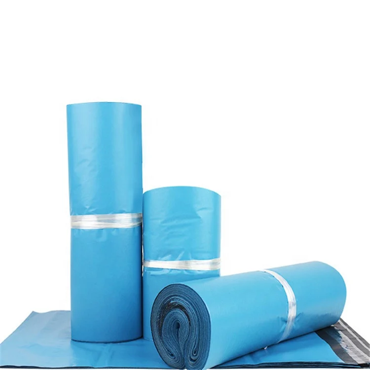 Hot Sale Blue Poly Mailer Packaging Bag Self Adhesive Goods Mail Express Bags Courier Postage DHL Poly Mailing Pack Bag