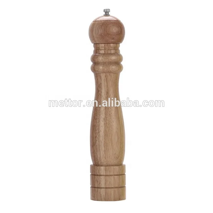 Hot Sale Manual Wooden Salt&pepper Grinder/Home pepper mill set