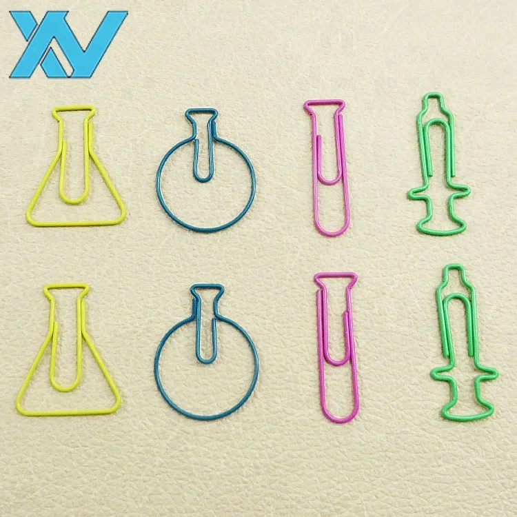 Hight Quality promotional gifts unique injector shaped medical paper clip