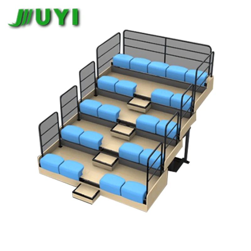 JUYI  Telescopic seating  tribune cricket stadium bleachers JY-750