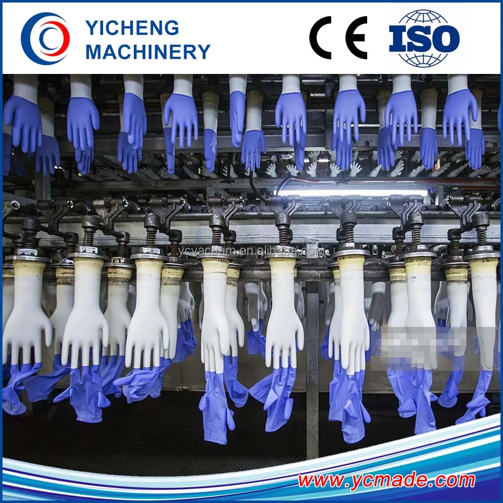 Высокое качество одноразовые медицинские хирургические перчатки производственной линии