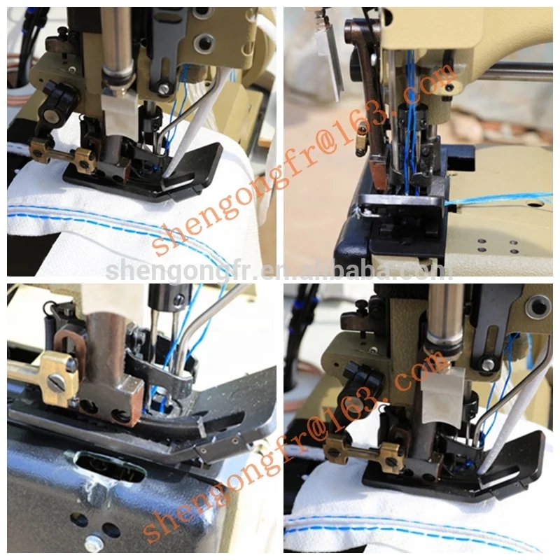 SHENPENG 80700CD4H double needle four thread jumbo bag sewing machine