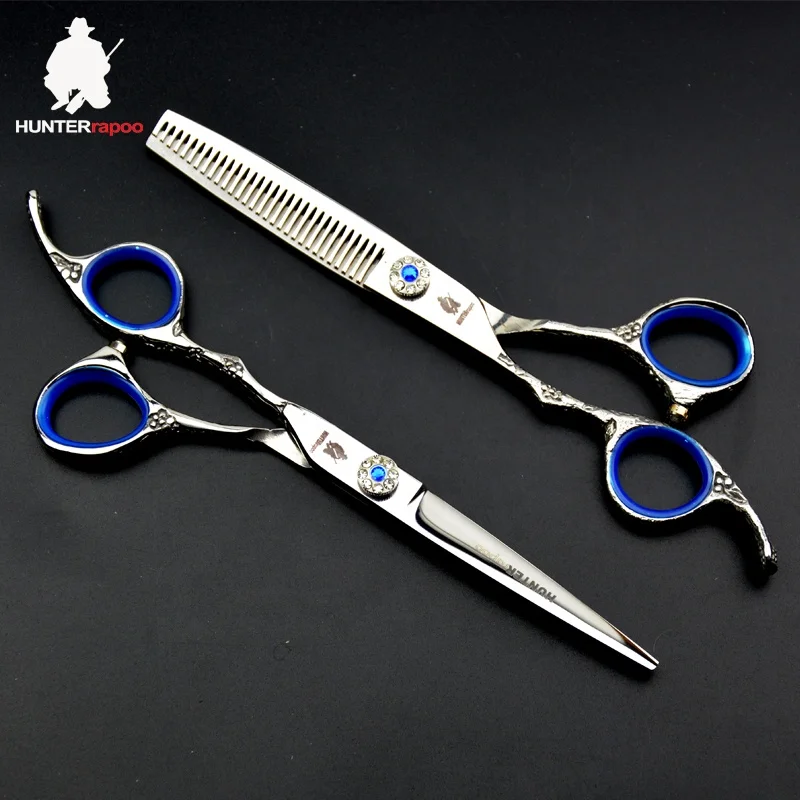 6 inch Left Handed Hairdressing Scissors set thinning shear for hairdresser barber scissors for barbershop suppliers DIY tools