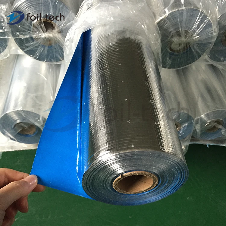 Fire Proof Wall Wrap aluminum foil  Insulation  high reflectivity Sarking radiant barrier