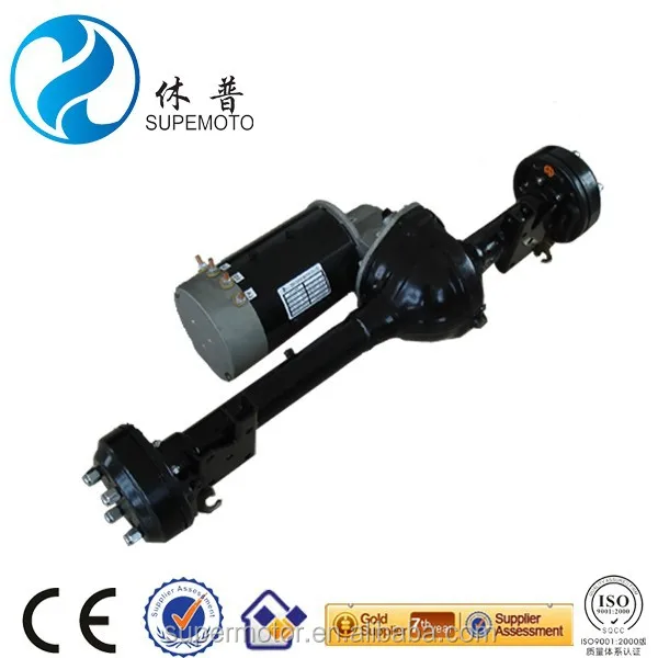 
3kw 48v electric golf cart dc motor with axle 