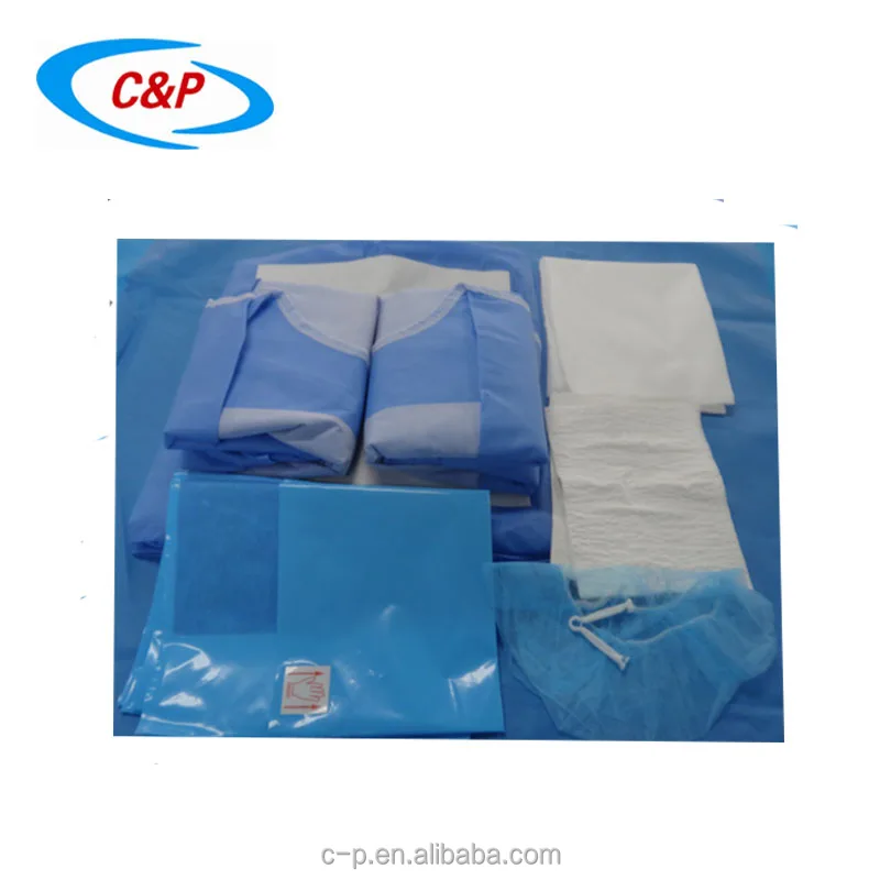 Best Selling Products Abdominal Cesarean Section Birth Drape Pack Set For Hospital Suppliers in China