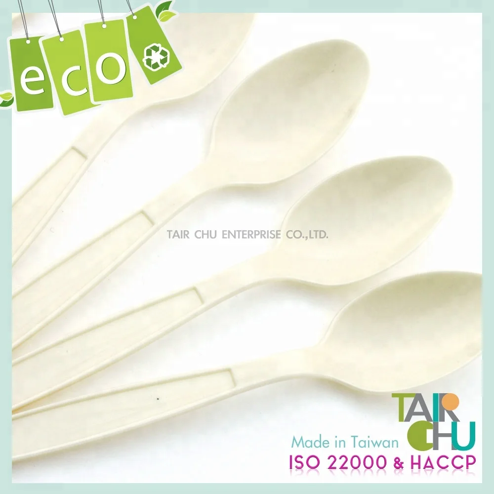 Taiwan Made Biodegradable Disposable ISO22000 Cutlery