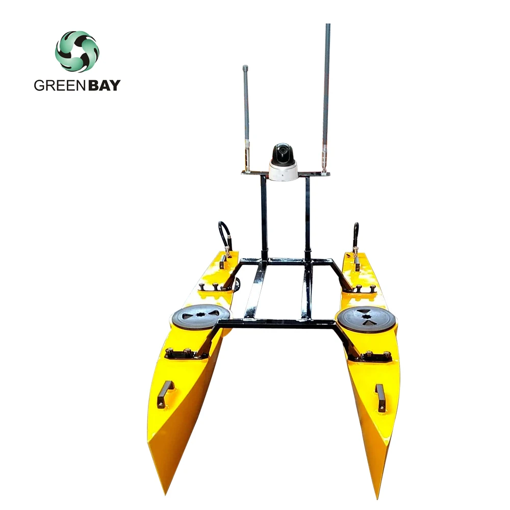 Unmanned Marine Data Collection Hydrocarbon Detection Remote Control Surface Vessel Hydrographic Bathymetry Survey Boat