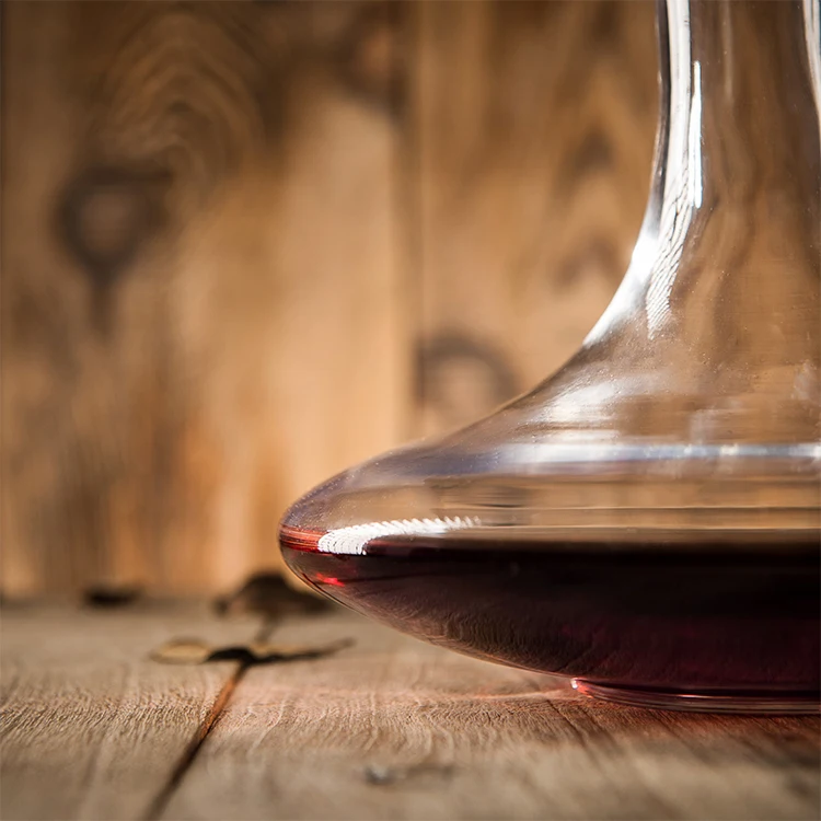 Large Capacity Crystal Round Glass Antique Wine Decanter Wine Carafe