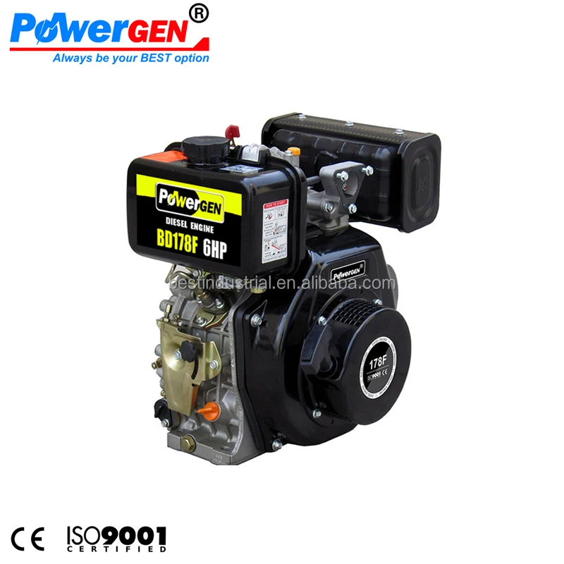 Best Price!!! POWERGEN Air Cooled Single Cylinder Y A N M A R Type Diesel Engine 6 HP