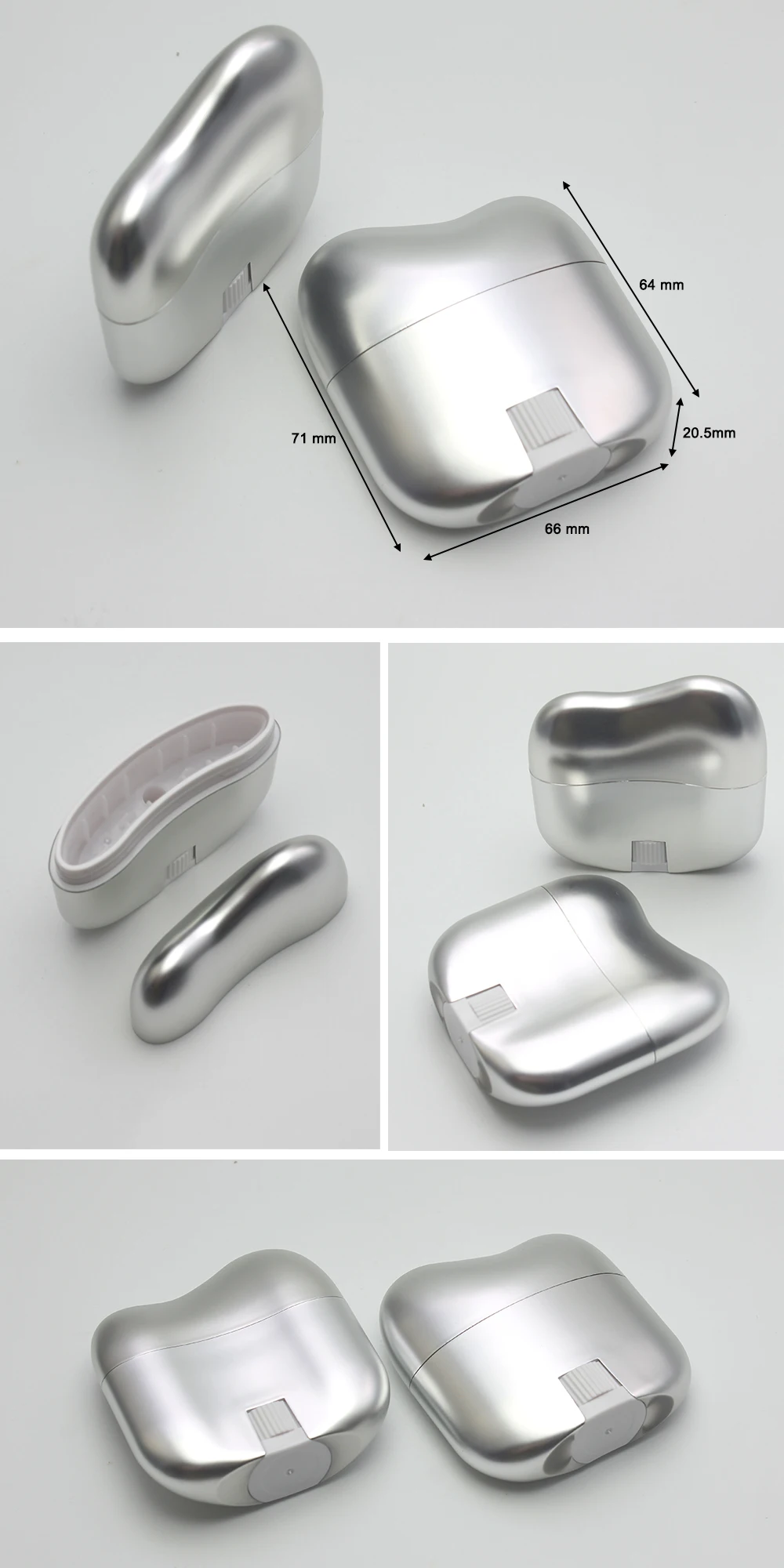 Foundation cover packaging empty plastic deodorant stick container