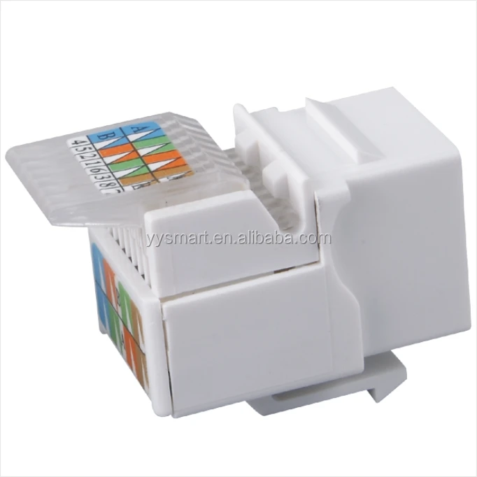 CAT3 telephone UTP Unshield 6p6c rj11 rj12 tooless Keystone Jack