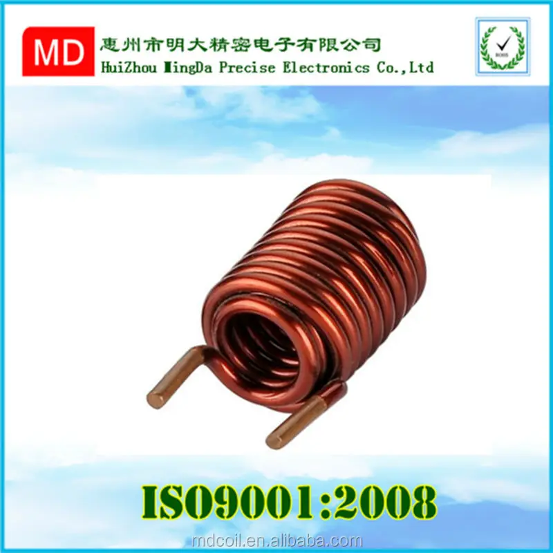 High quality air core coils voice coil copper wire self-bonded coil