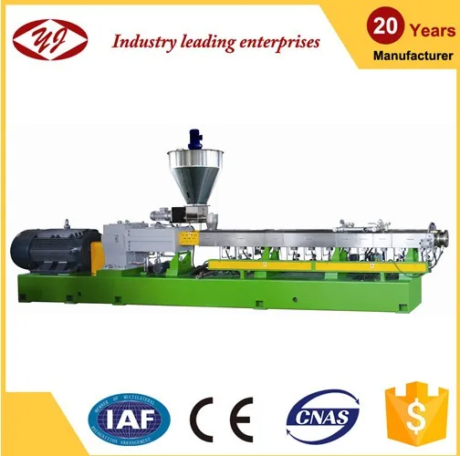 Twin screw extruder machine underwater cutting system