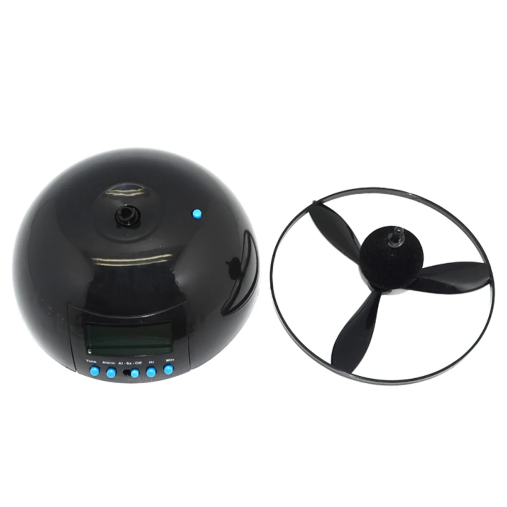 UCHOME 2021 Creative flying alarm clock crazy annoying lazy helicopter led digital clock
