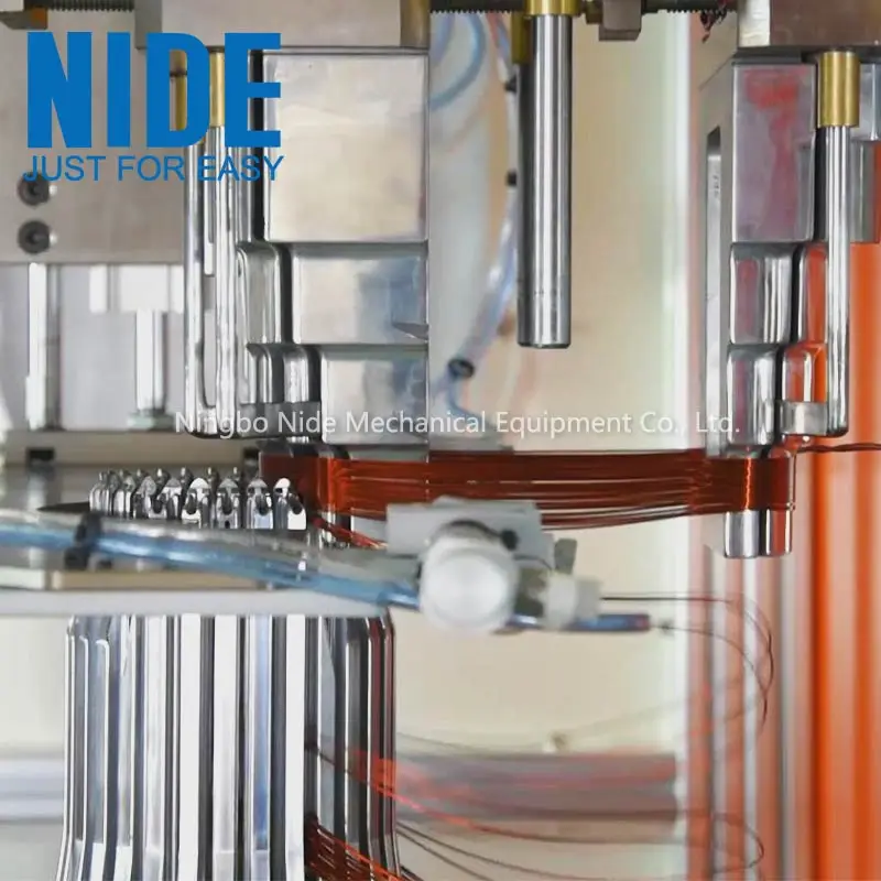 380V Automatic electric motor stator coil winding and inserting Combined machine