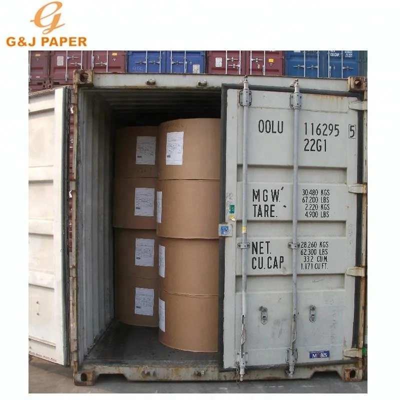 
Stocklot 45gsm 55gsm Import Brown Newsprint Paper 