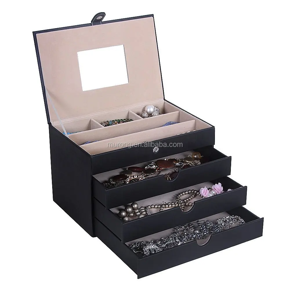 Leather Sunglass Glasses Display Case Storage Organizer Collector Box