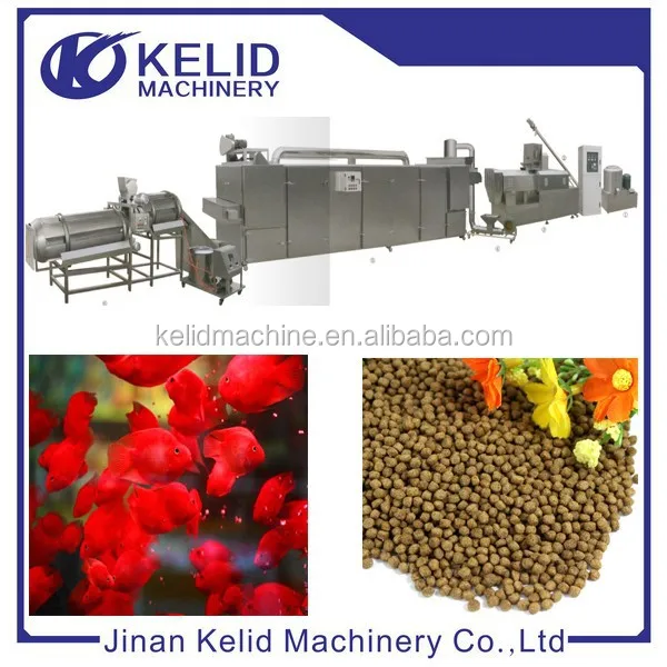 2ton per hour floating Fish Feed Extrusion Machinery