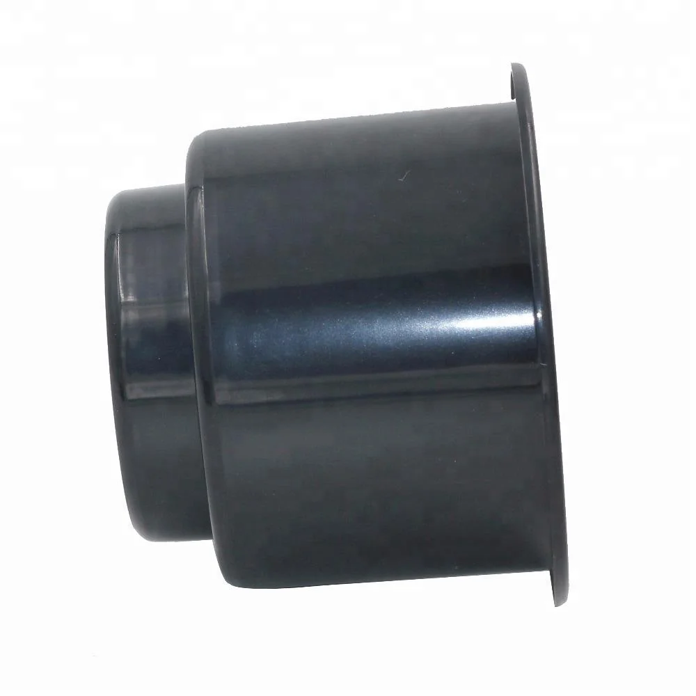 85mmH Black with chrome rim car cup holder for sofa with custom logo