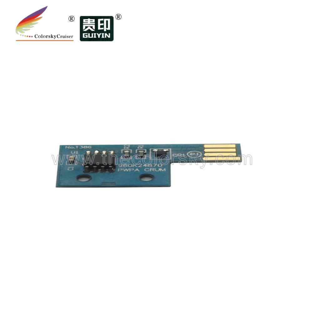 (TY-XC6125) reset laser printer toner chip for Xerox phaser 6125 106R01338 106R01334 106R01335 106R01331 2k/1k bkcmy