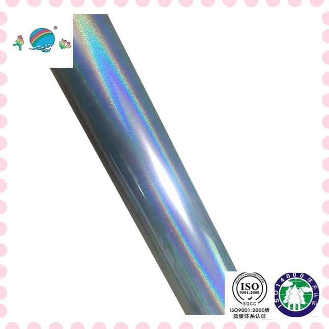 holographic transparent rainbow foil