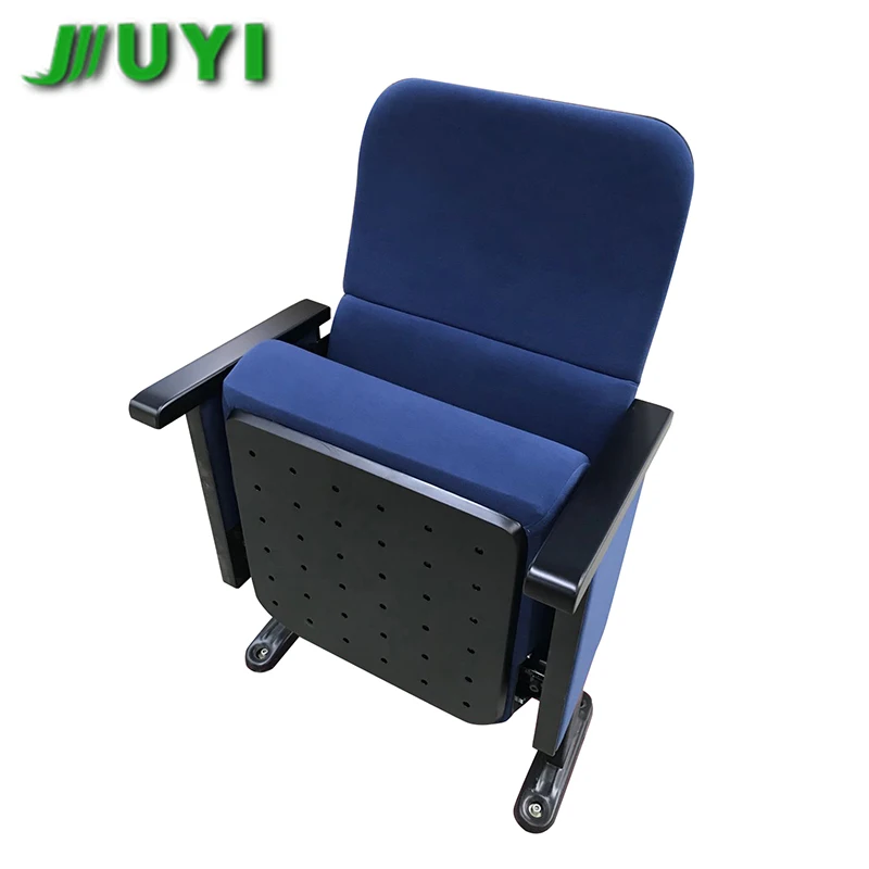 
JUYI Folded cheap auditorium chair Upholstered Padded Chairs Cinema Folding Theater Seats 