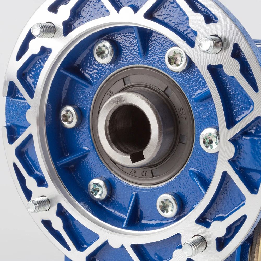 
An electric smart design gold manufacturers worm gear reduction box ac motor speed reducer 