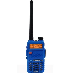 Baofeng UV-5R transceiver radio 5 watts Handheld Walkie Talkie Dual Band Two Way Radio VHF hunting radio UV5R