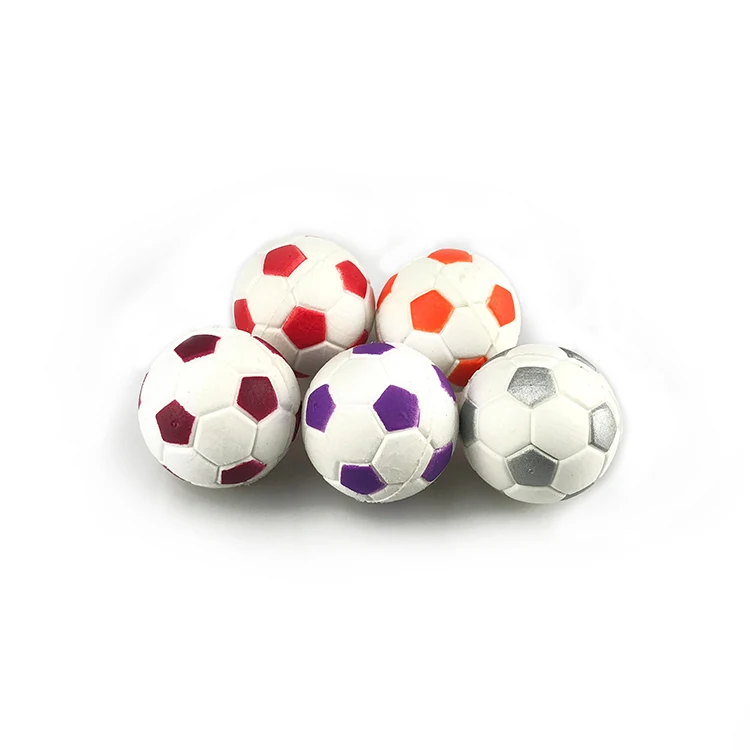 Colorful Kids Soft Sponge Foam Toy Eva Balls Custom Mini Foam Football Printed Logo Cheap Foam Footballs