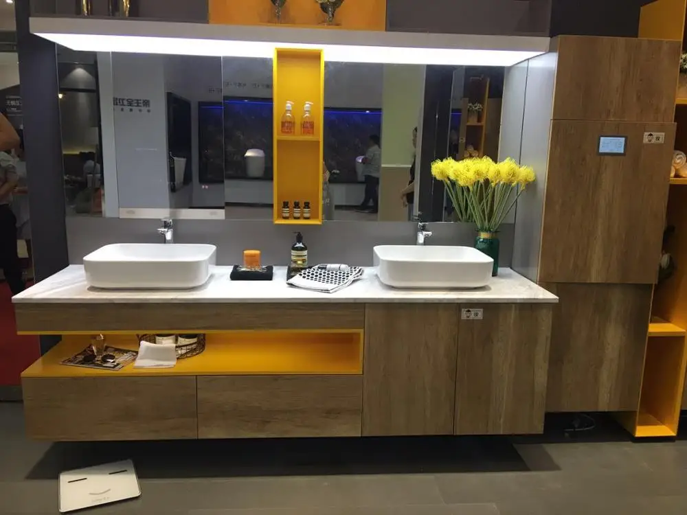 bathroom cabinet 812-10# Egger color melamine laminated mdf