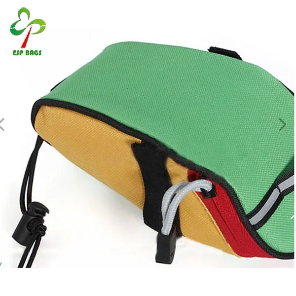 Multicolor easy installation waterproof western mountain bicycle saddle bag, road cycling bike rear bag