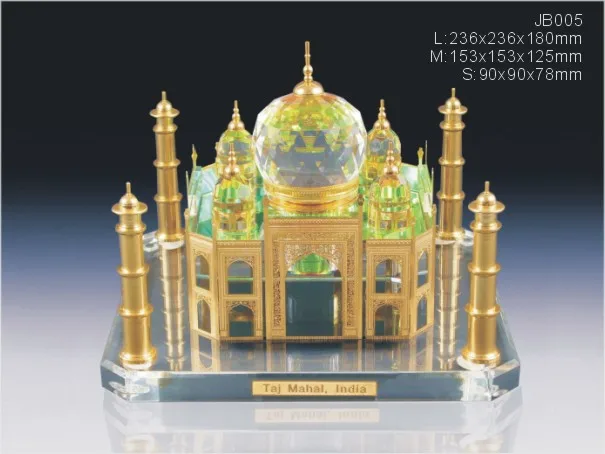 Taj Mahal crystal model