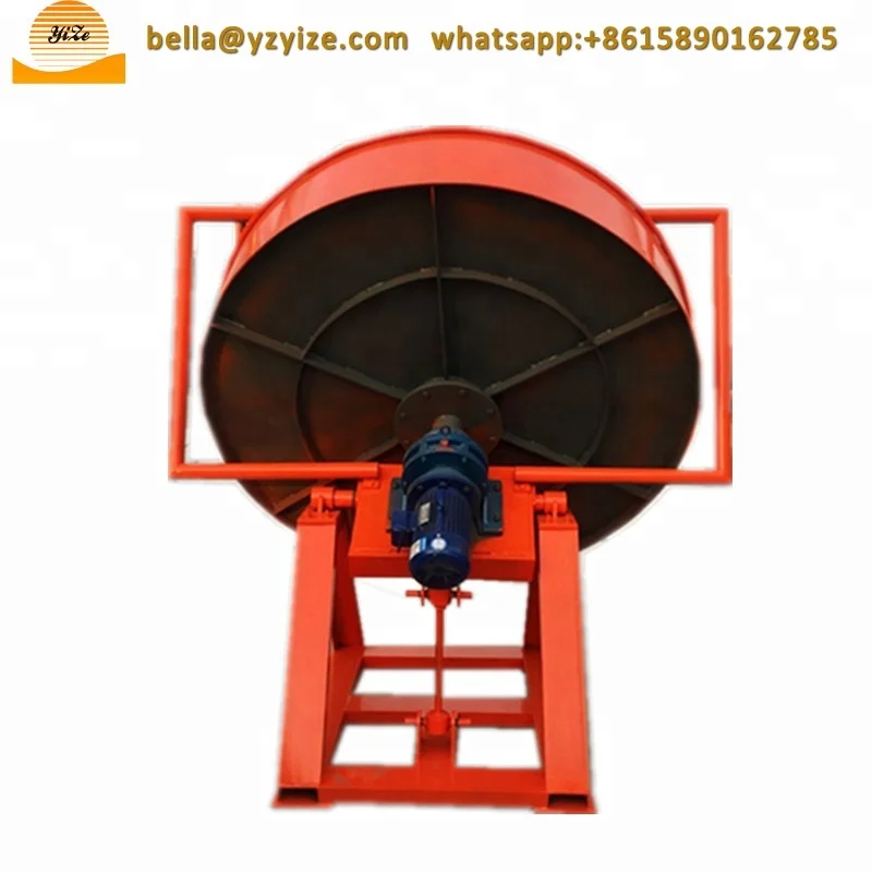 Industrial Laboratory Disc Fertilizer Granulator Machine Price