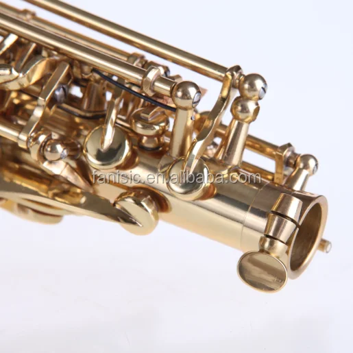 Саксофон Сопрано-саксофон, золотой лак, оптом