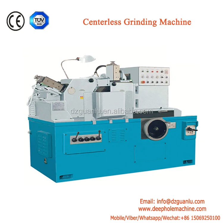 Automatic Centerless Round Pipe Grinding Machine For Aluminium Polishing