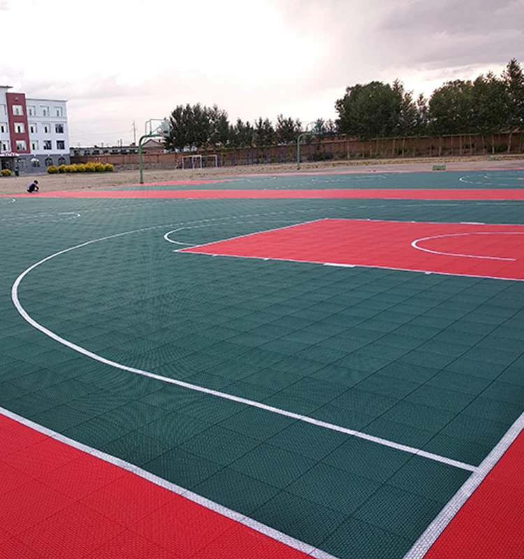 Easy Installation Professional PP Sports Flooring Manufacturer Inter locking Basketball Court Outdoor Sports Flooring Tile