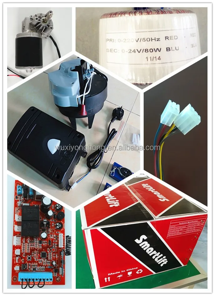 Автоматическая Электрическая Раздвижная roll up открывания двери с приемником/Bluetooth