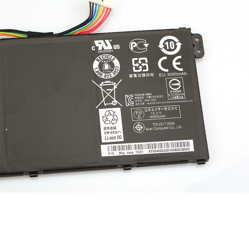 Original Genuine Laptop Battery AC14B8K For Acer E5-771G R13 R7-371T V3-371 TravelMate P276-MG-56FU V3-371-55GS P276 P276-MG