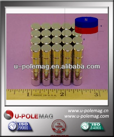 n35 постоянного магнита d8x4mm никель