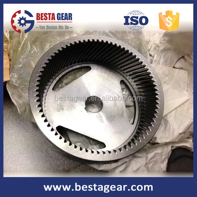 Helix angle 26 degree module 4 internal helical gear