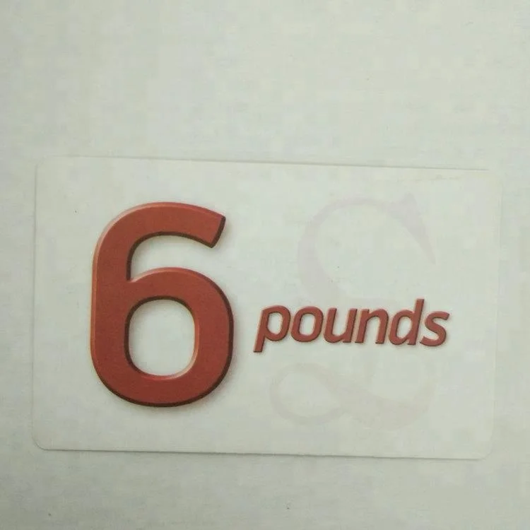 
2020 custom products recharge prepaid scratch card for mobile phones cheap price 