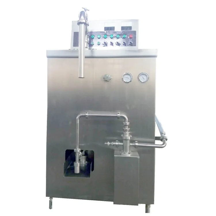 Factory using bulk production continous ice cream making machine