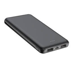Cheap price high capacity portable dual usb output 10000 mah powerbank,led screen power bank 10000mah