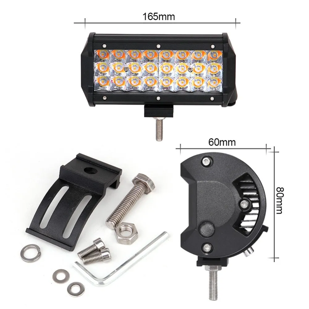 High Quality Aluminum Housing Waterproof LED Work Light Bar For SUV 4X4 Off Road LED Work Lamp