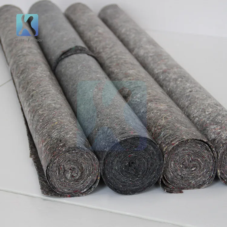 China Textile Bulk Recycled Needle Pet Felt Pads  Protecting Floor