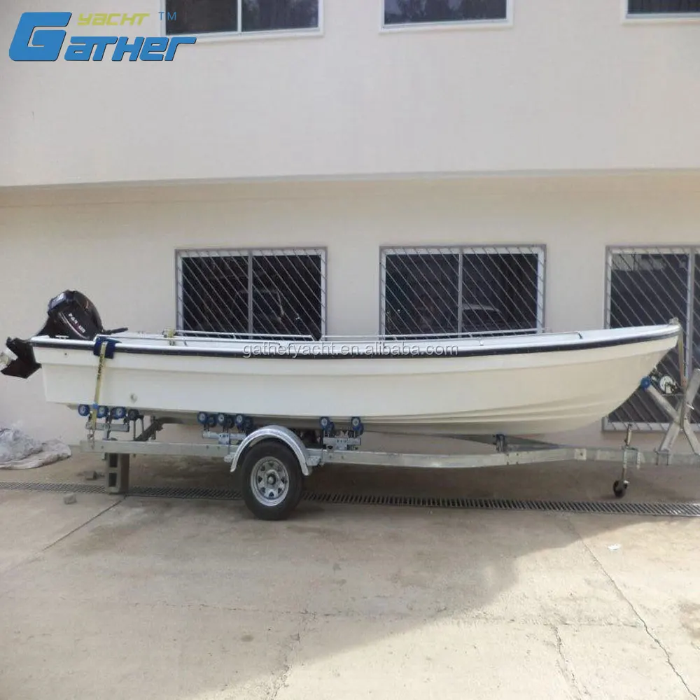 Gather 7m fiberglass fishing boat panga boat for sale