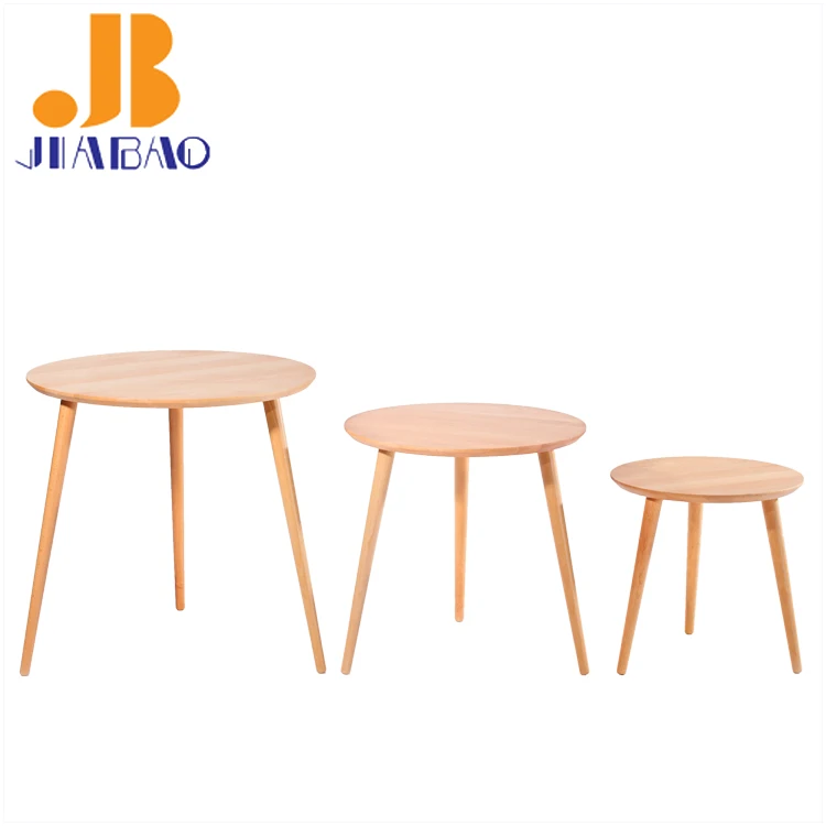 Wooden Round Coffee Table a Few Small Computer Desk Side Round Table Custom Production Top Quality Modern Living Room Furniture