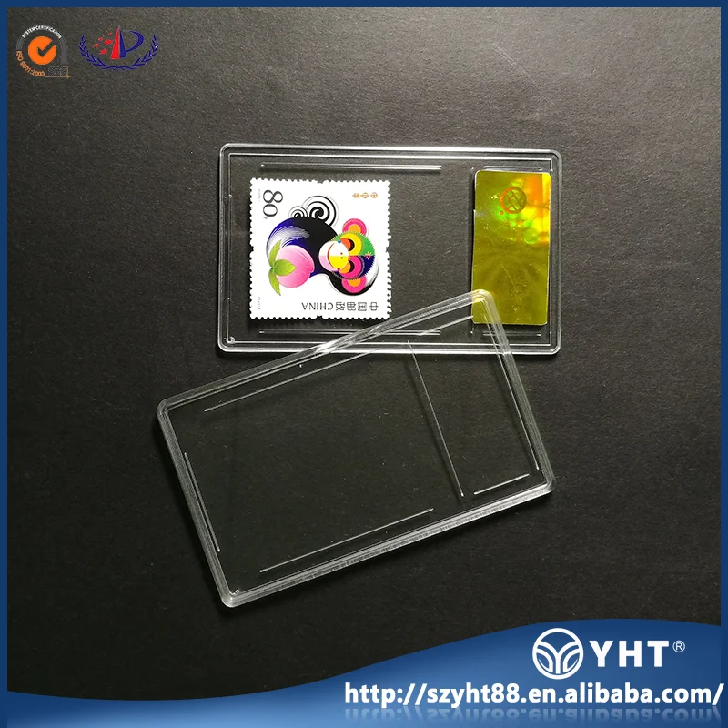 Professional manufacturer new designed transparent acrylic Stamp Display holder